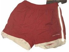 Tommy Hilfiger Athletics Mens Shorts Vintage Classic M 1990s Red W/ White Trim