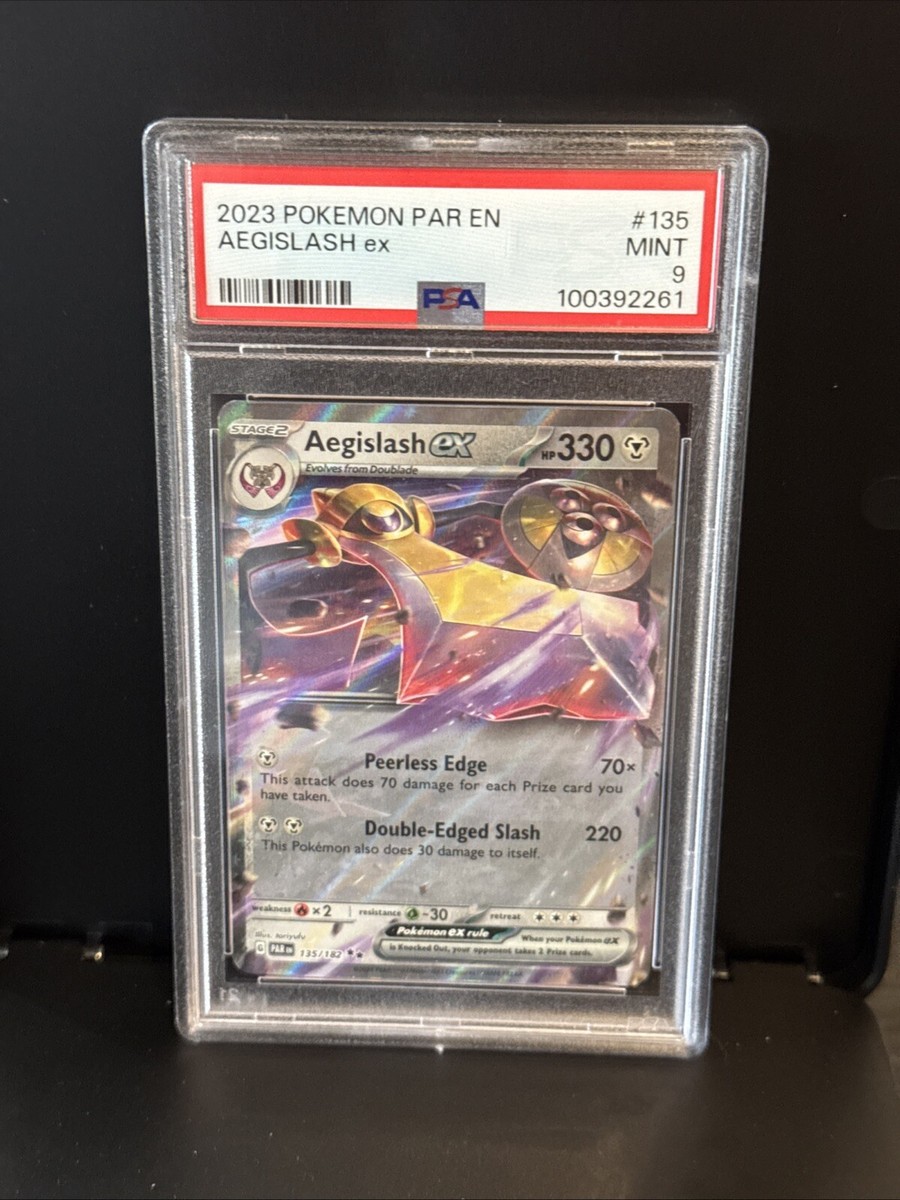 2023 Pokemon PAR EN #135 Aegislash EX PSA 9 | eBay