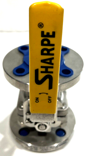 Sharpe 1" Ball Valve 50116 Stem 316 TFE Class 150 NACE MR-01-075 - Picture 3 of 8
