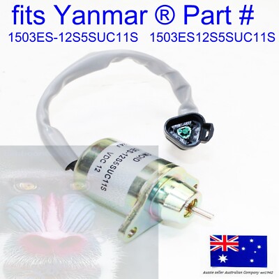 fits Hitachi Fuel Shut Off Engine Stop Solenoid ZX27U-3