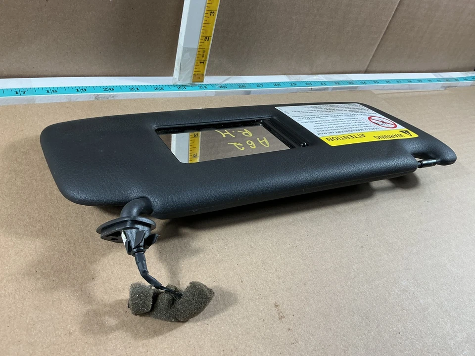 2006-2012 AUDI A5 A4 Front Right Passenger Side Sun Visor Sunvisor OEM - Image 3 of 4