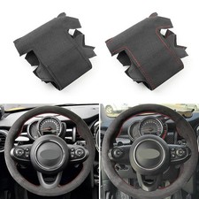 DIY Auto Lenkrad Wildleder Abdeckung Für MINI Cooper F54 F55 F56 F57 F60 R58 R60