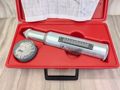 Soiltest Concrete Hardness Tester Asphalt Rebound Hammer Schmidt Resiliometer