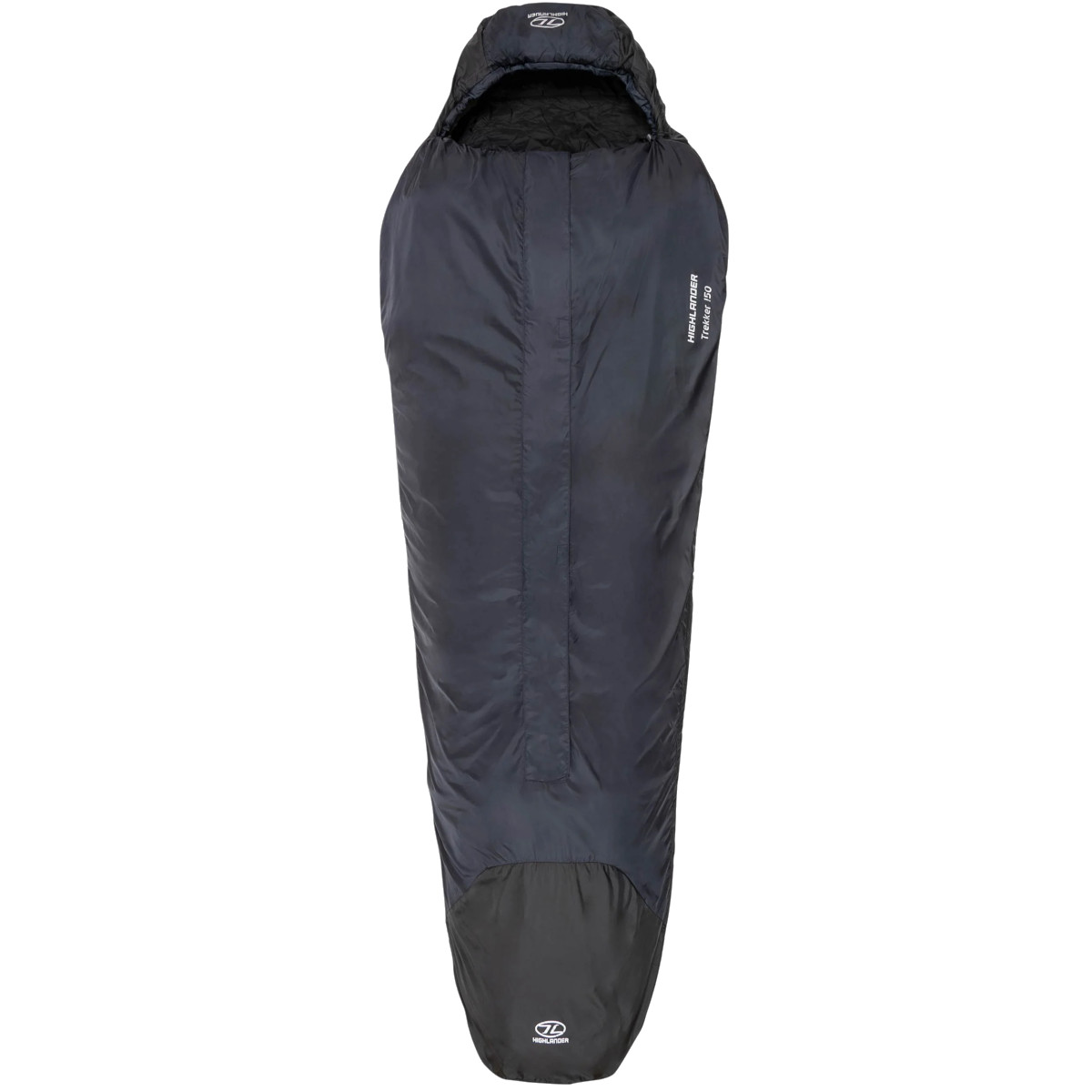 Saco de dormir para momias Highlander Trekker 150 -5°C con mosquitera-Negro