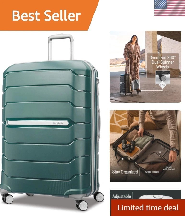 With 360&deg; Spinner Wheels - Stylish Travel Companion