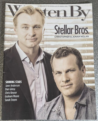 CHRISTOPER & JONAH NOLAN writing process - Screenwriting : Written By Magazine