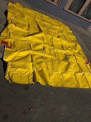 Folks protect your valuables from elements - rain snow - Heavy duty tarp