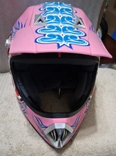 KBC MOTODESIGN SUPER X6 SKULL MOTO X HELMET SIZE 57-58 CM