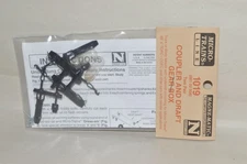 N scale MTL Micro-Trains Line 1019 coupler and draft gear box (2 pair)