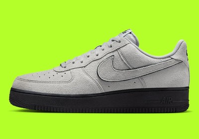 Nike Air Force 1 '07 LV8 Smoke Grey Black Suede HQ1966-001 Men's Sizes NEW