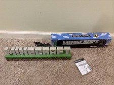 Paladone Minecraft  Logo Light  Officially Licensed Open Box