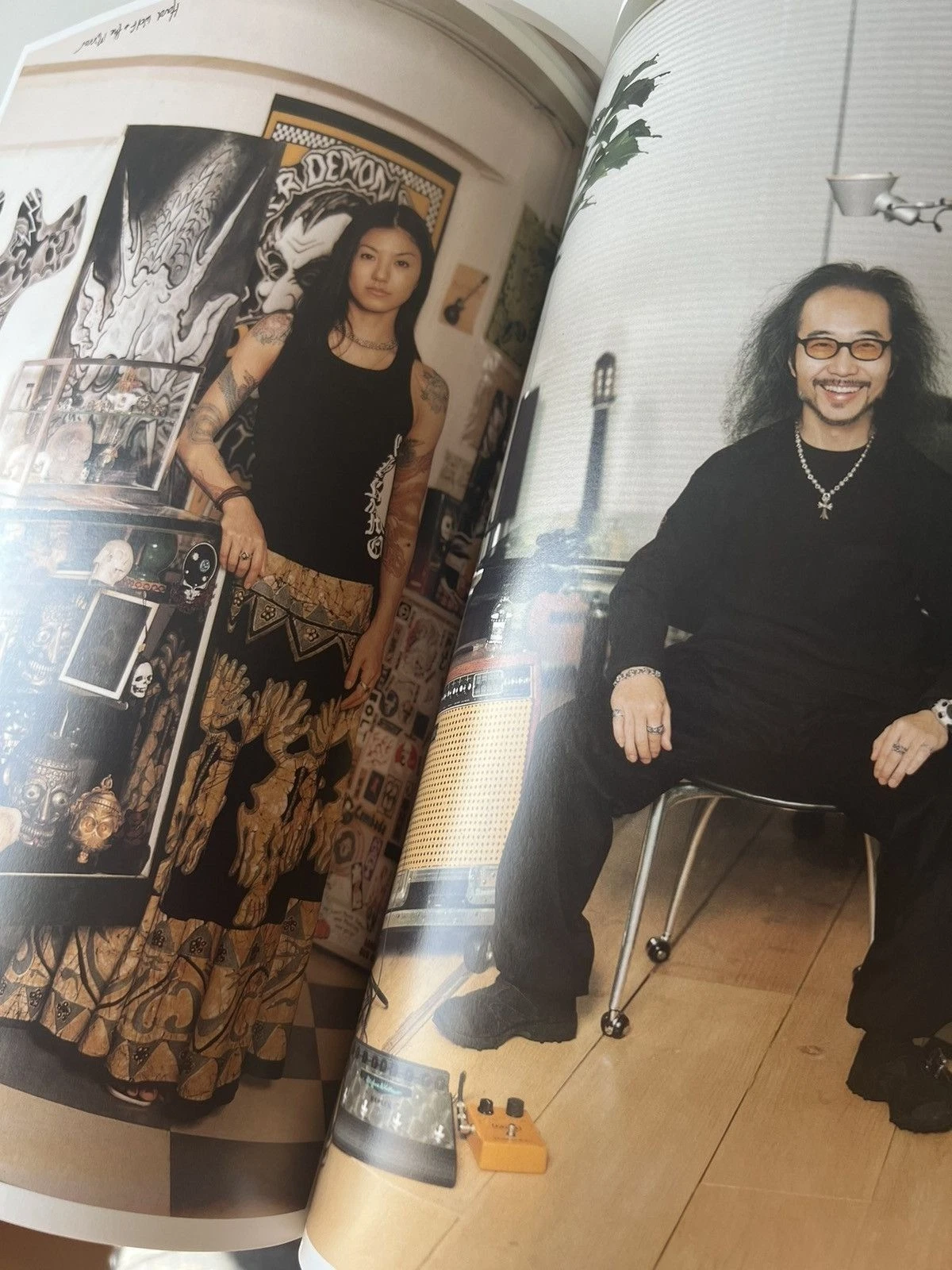 Chrome Hearts Magazine Vol. 2 w Stickers book catalog ring necklace cross denim