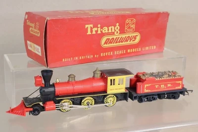 Hornby TRIANG R358 Locomotive Vapeur 4-6-0 Rouge Analogique DC OO - Photo 1/4
