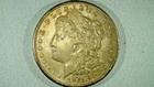 1921 d morgan silver dollar WITH TONING
