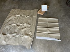 1969 1970 Ford Mustang Fastback Headliner Tan With Visor Fabric Moonskin