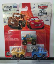 Disney Pixar Cars Mini Racers President Mater Deputy Hazard LMQ Ivy - NEW