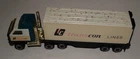 Tonka Toy. Truck and Artic Trailer Pressed Steel Some Rust To Top Of Trailer
