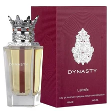 Dynasty Eau de Parfum Spray 3.4 Oz  by Lattafa Made in UAE New Free Shipping