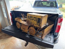 1950S Caterpillar Bulldozer Pedal Car Tractor Original Very Rare And Restorable