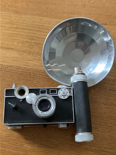 Vintage Argus Film Camera W/ Flash Unit & Adjustable Settings Untested ...