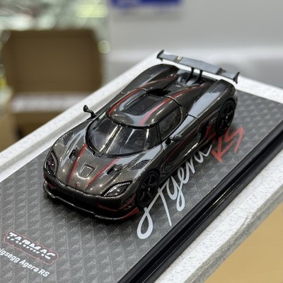 1:64 Agera RS Black Carbon Diecast Alloy Car Model Detailed Craftsmanship