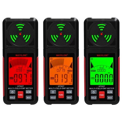 MAYILON Handheld EMF Meter Portable Electromagnetic Radiation Detector V1