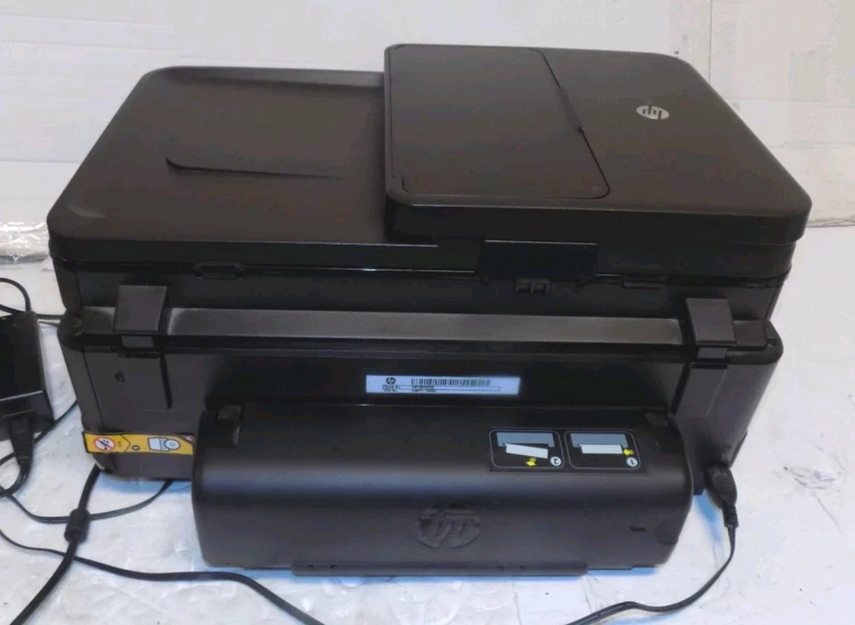 Hp Photosmart 7510 Wireless E-All-In-One Inkjet Printer No Ink Untested - Image 3 of 3