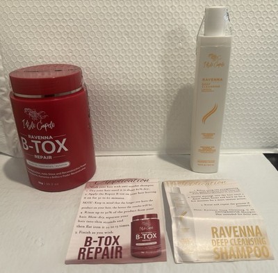 I Belli Capelli Ravenna Hair Treatment Kit- 1kg/35.2 oz B-tox Hair Mask + 300ml/