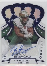 2020 Panini Chronicles Draft Picks Blue Signatures 7/30 Benny Lemay #34 Auto 9r9