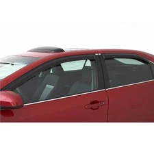 AVS Ventvisor Front/Rear Smoke Acrylic Window Deflectors for 04-09 Mazda 3 Sedan