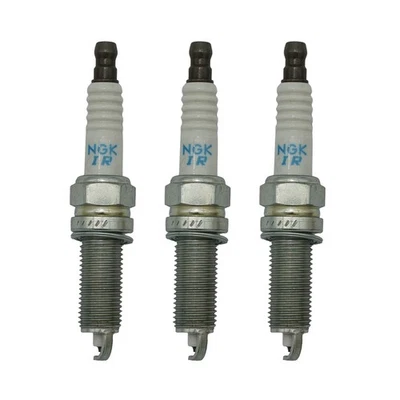 3x Zündkerze für Citroen Peugeot 1.2 VTi LZKR6AI-10G 9676288180 NGK - Bild 1 von 3