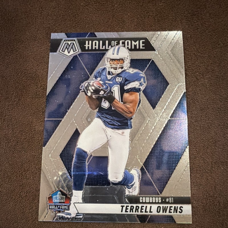 Panini 2025 Mosaic Football Hall of Fame Insert Terrell Owens #297 Cowboys NFL