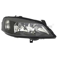 Scheinwerfer rechts Schwarz H7/HB3 für Opel Astra G CC F48_ F08_ F35_ F67 F07_
