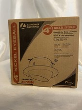 Lithonia Lighting 4  Nickel Eyeball Model-3E1BN