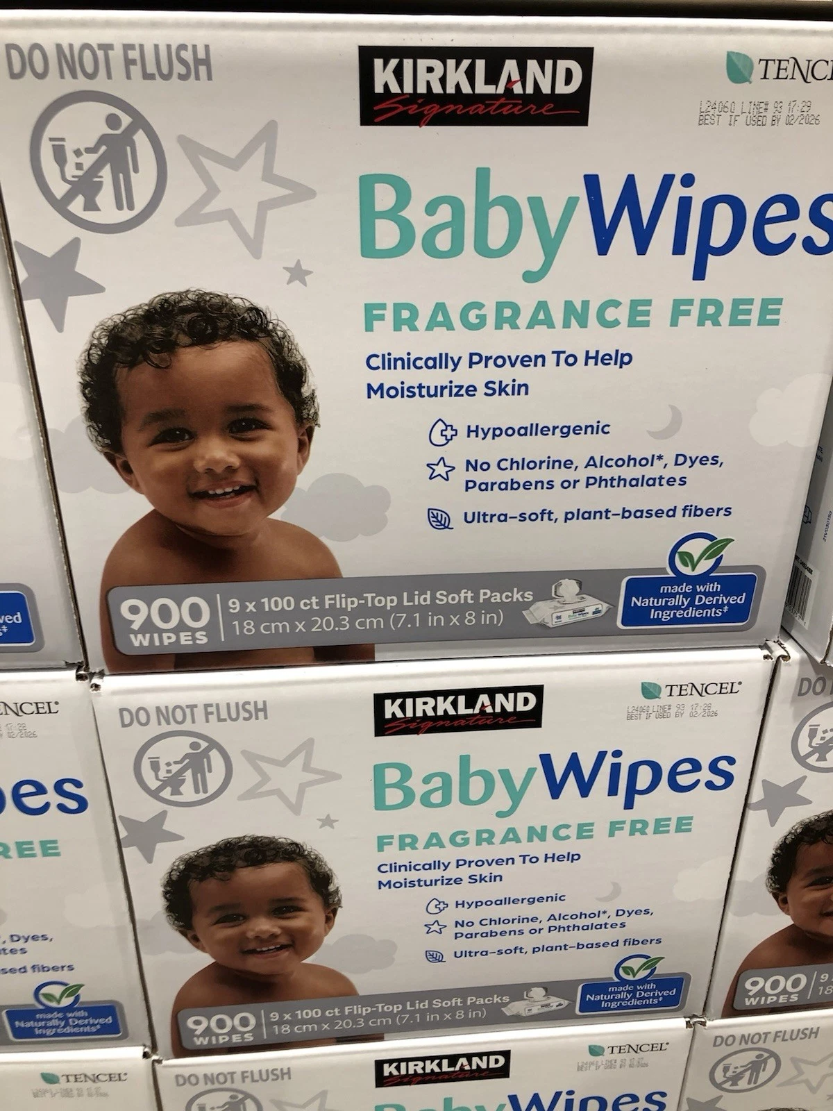 Baby Wipes/Fragrans Free Wipes 900Count
Opens in a new window or tab