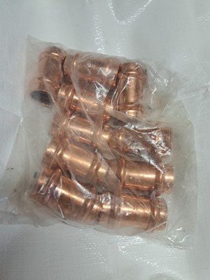 FNW FNW5V0576F COPPER COUPLING 3/4'' × 3/4'' PRESS TO PRESS LED FREE 10 PACK