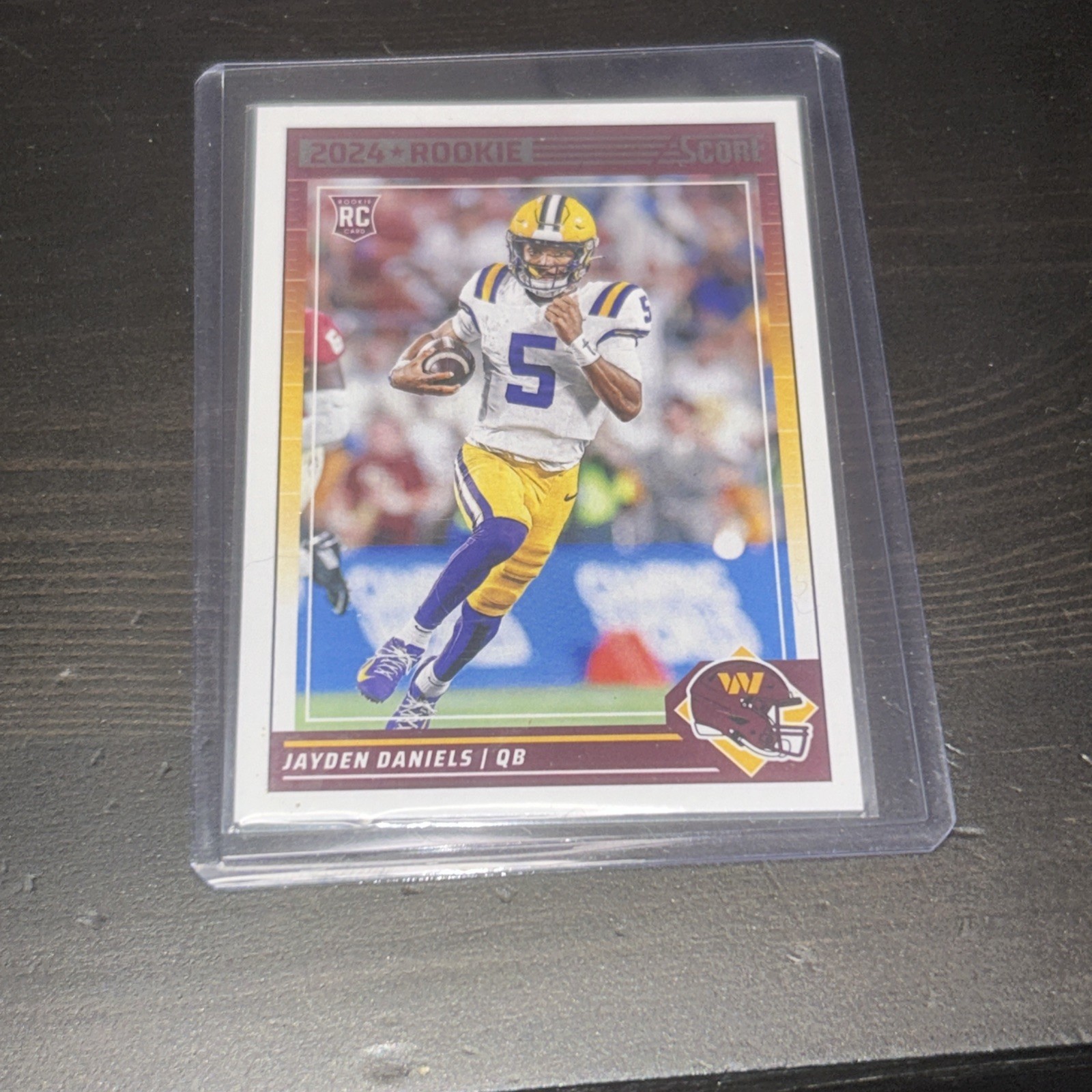 2024 Score - Rookies Jayden Daniels #302 Scorecard (RC)