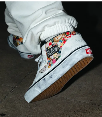 Supreme × Mike Kelley × Vans Half Cab 26SS Week8 White VN00112HNTR