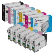 LD 6 Set Replacement Ink for Epson 98/99 T0981 T0992 T0993 T0994 T0995 T0996