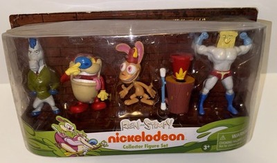 Nickelodeon Ren & Stimpy Collector Figure Set Just Play Mr Horse Powdered Toast