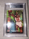 Michael Jordan 1997-1998 Skybox Z force Card #23 Graded BGS 9 Mint