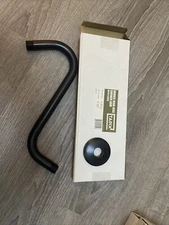 BronzeHigh Rise Shower Arm with Flange,"S" Shaped Shower Head Extension Arm, 10”