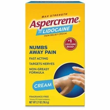 Åsperćreme Pain Relieving 2.7 oz NIB exp 12/24 or later