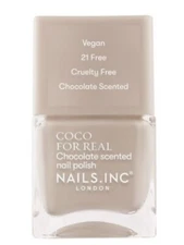 Nails. INC Coco For Real Chocolate Scented Nail Polish “No Fear Chocolatier”