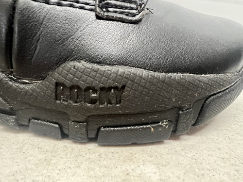 ROCKY RY008 9" DUTY BLACK COMBAT BOOTS MEN'S 7M - Picture 7 of 9