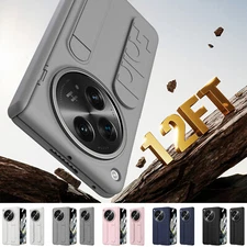 For OnePlus Open Hinge Protection Wristband Hidden Stand Screen Film Rugged Case