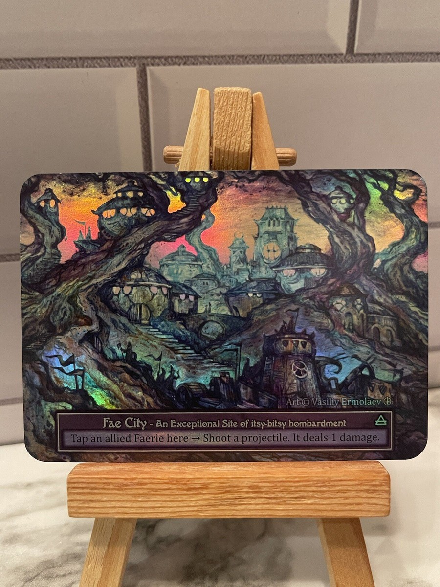 Fae City Exceptional FOIL - Sorcery Contested Realm - Arthurian