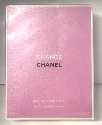 Chance Chanel Eau Vive Eau De Toilette Spray 100ml/3.4oz New in