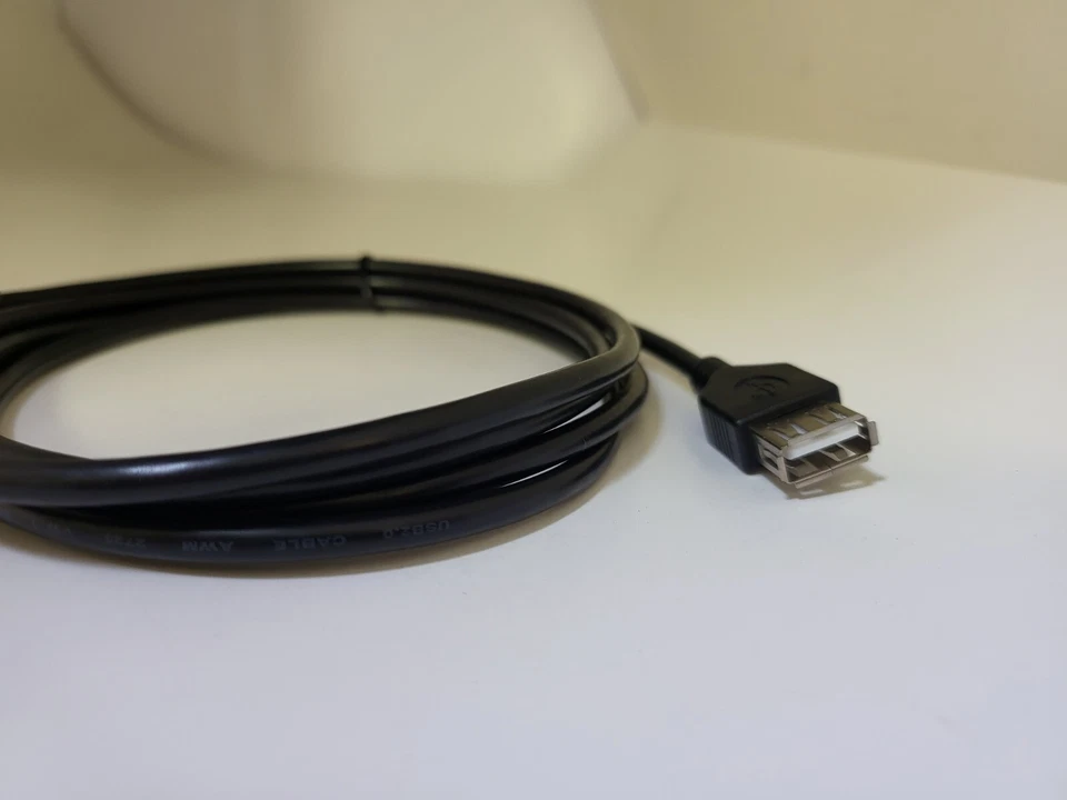 NUOVA estensione USB da 6 piedi per il controller cablato Microsoft XBOX 360 Kinect #W16 - Immagine 4 di 4