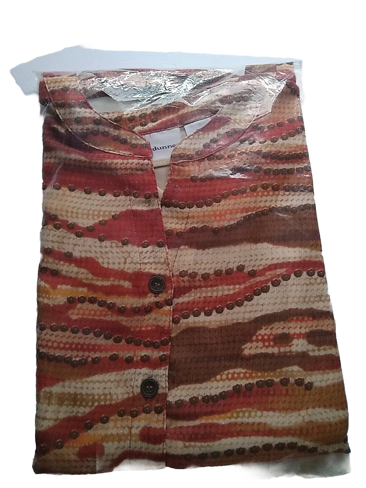 ALFRED DUNNER T SHIRT 22W COGNAC NEW